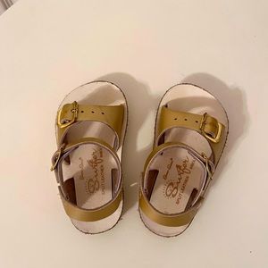 Gold Saltwater Surfer Sandals by Sun-San